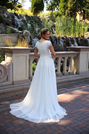8155 Modest Wedding Dress