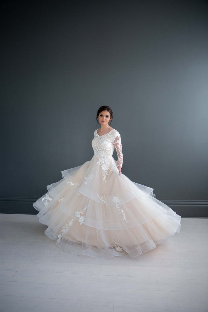 Barbara Modest Wedding Dress