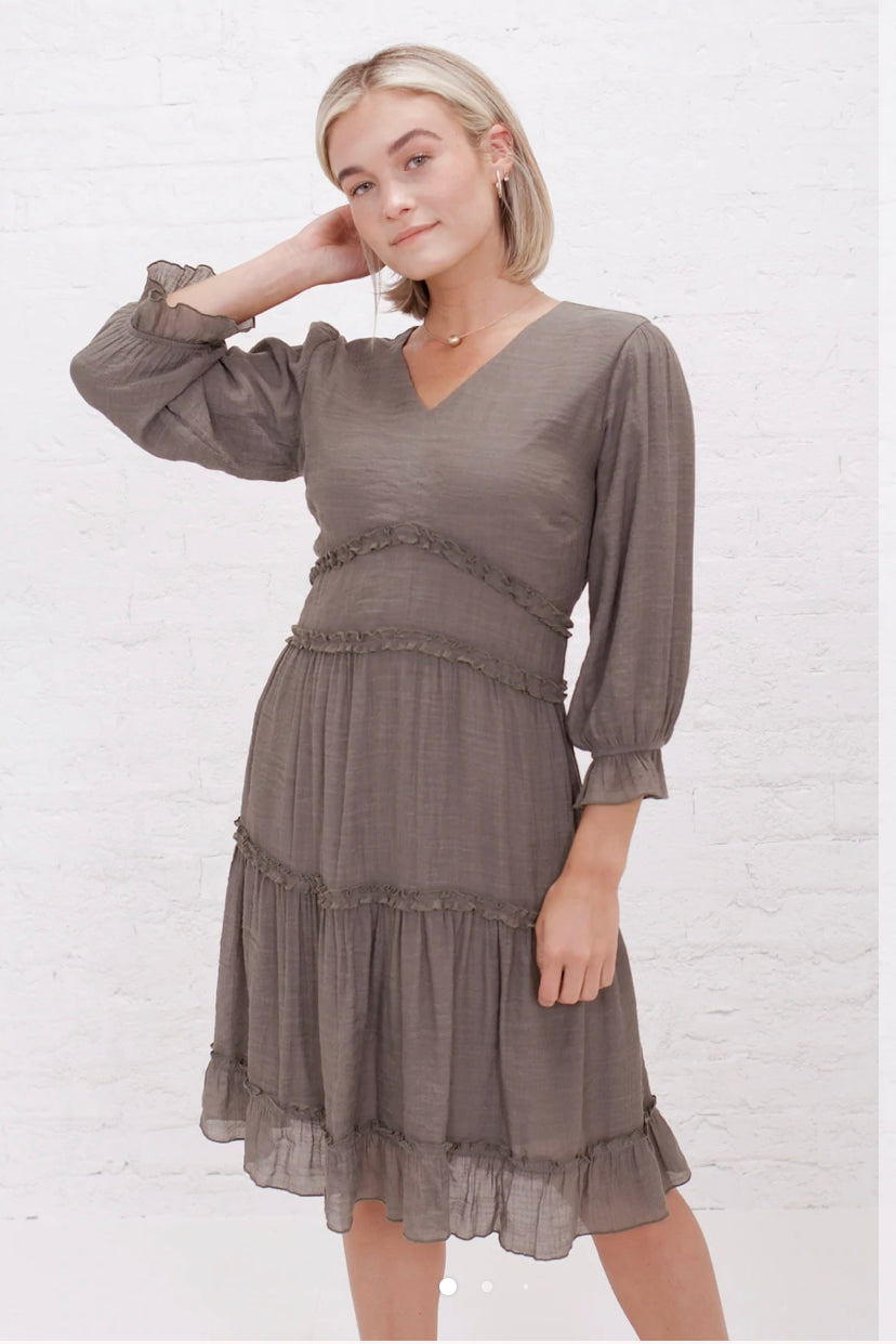 Charlie in Clover Green Modest Dress