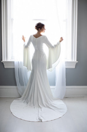 Guinevere Modest Wedding Dress