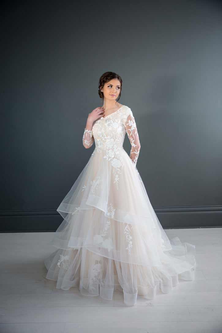 Barbara Modest Wedding Dress