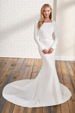 TR12294 Modest Wedding Dress